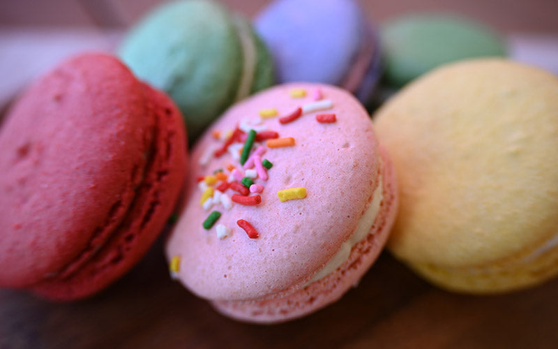 Macro-style close-ups.