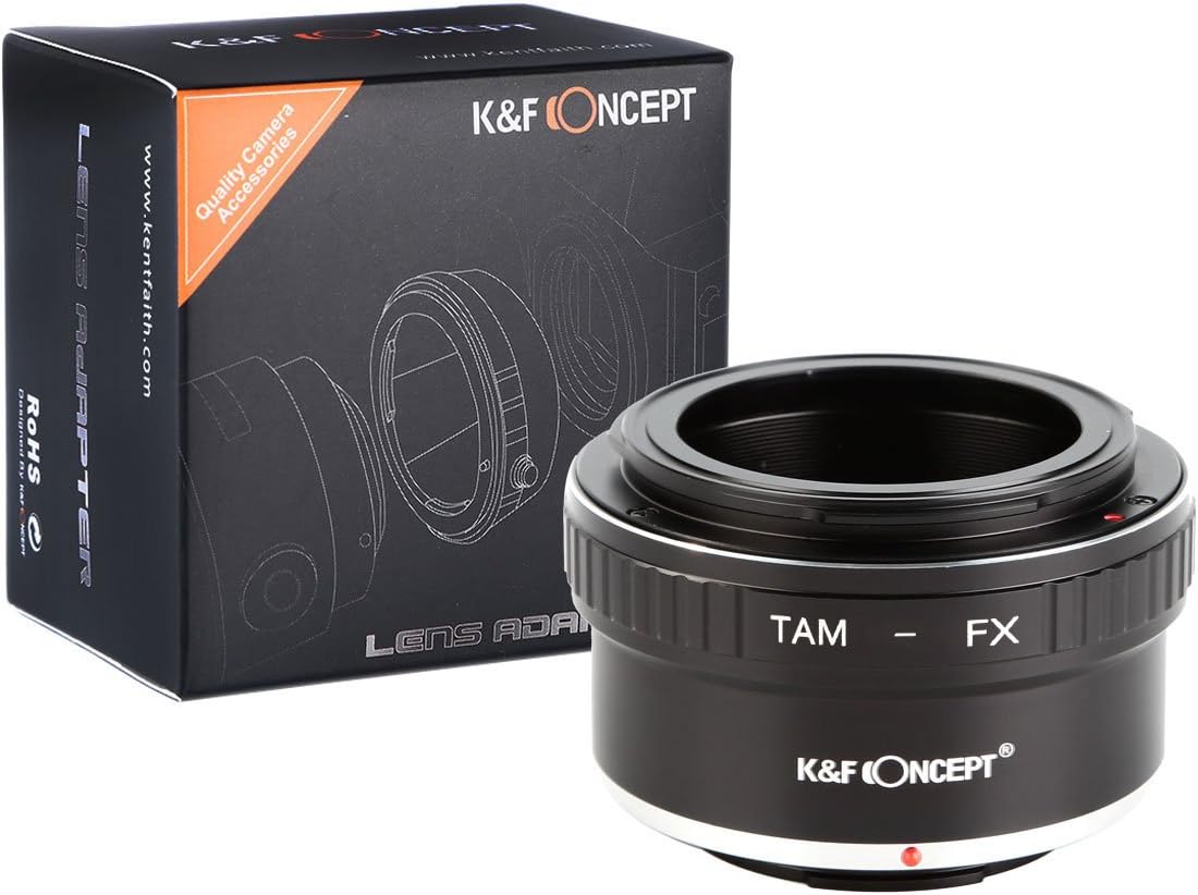 K&F Concept Lens Mount Adapter for Tamron Adaptall II Lens to Fuji X-Pro1, X-E1, X-M1, X-A1, X-E2, X-T1 Camera Body