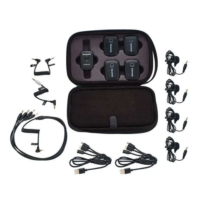 Saramonic Blink 500 T4 4-Person Wireless Microphone System (2.4 GHz)