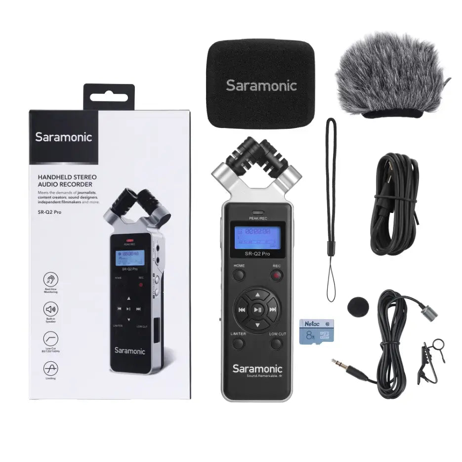 Saramonic SR-Q2 Pro Handheld Stereo Audio Recorder