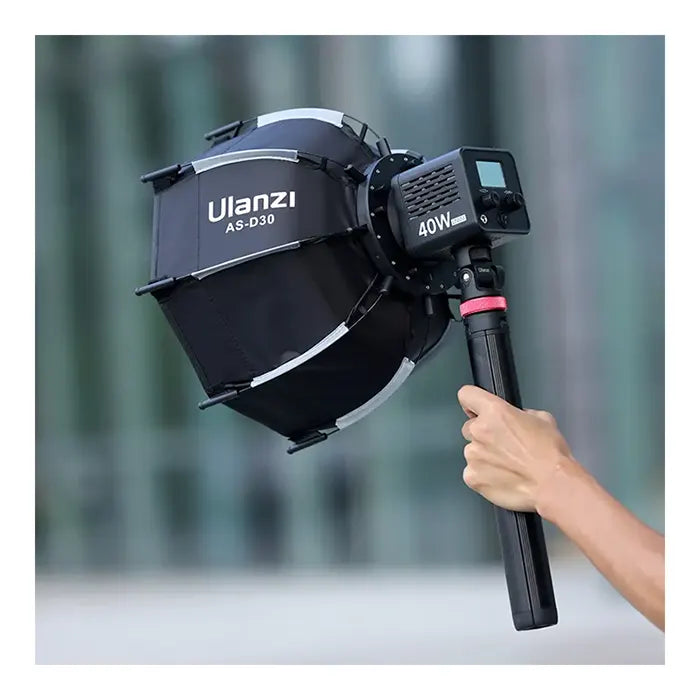 Ulanzi 30cm Octagonal Softbox with Mini Bowens Mount and Grid
