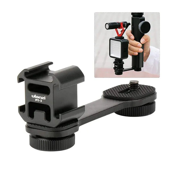 Ulanzi PT-3 Triple Cold Shoe Mount