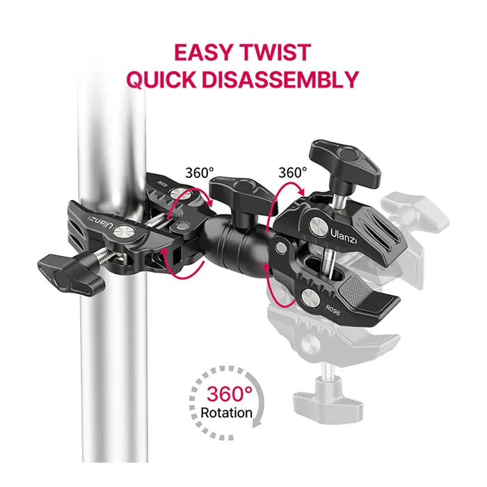 Ulanzi R096 Double Super Clamp