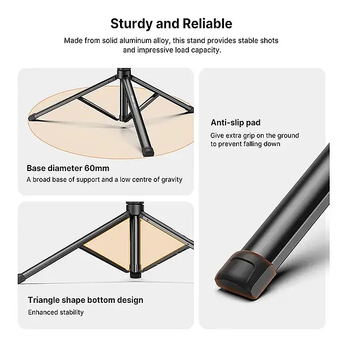 Ulanzi TB64 Light Stand Tripod for Camera, Smartphone