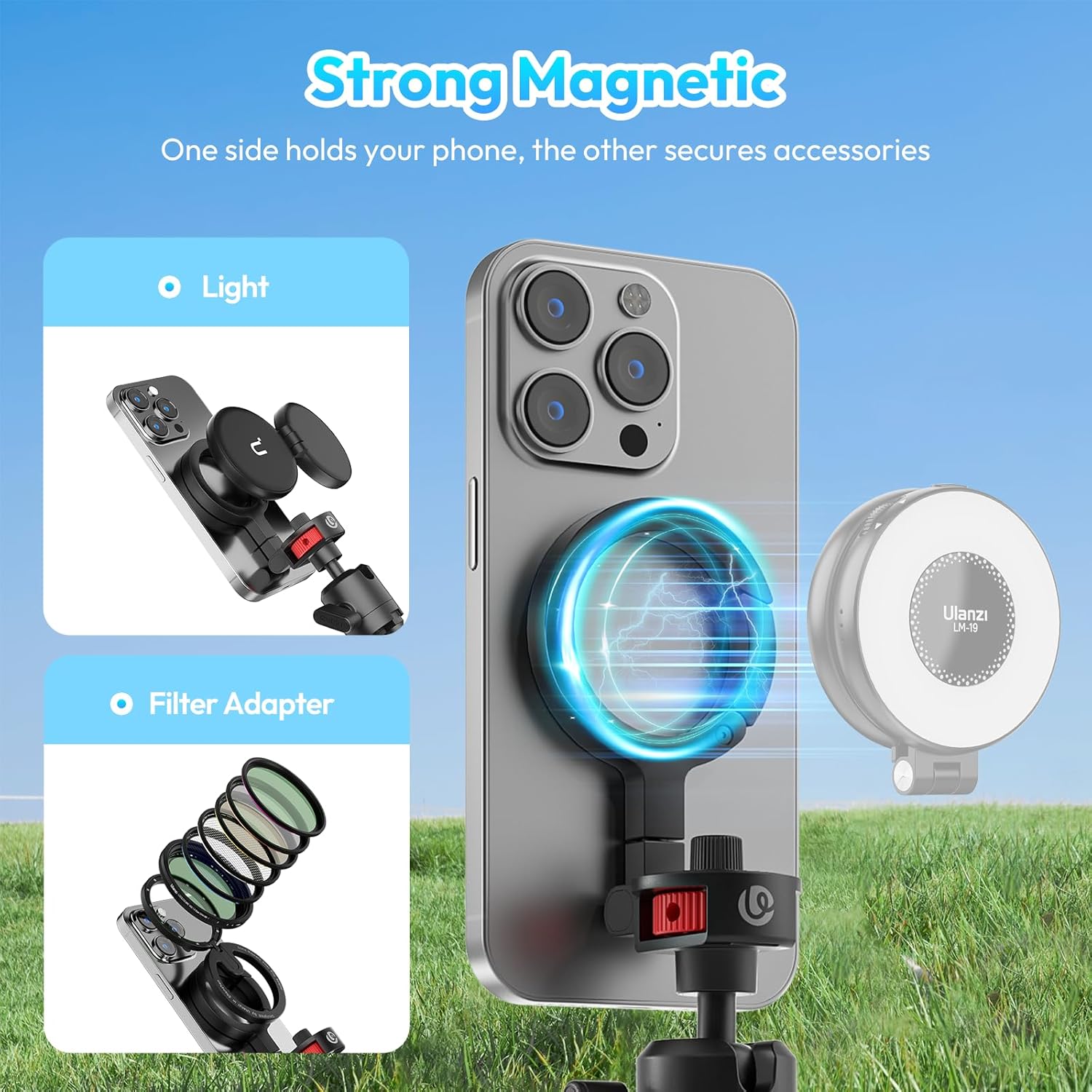 ULANZI MT30 Magnetic Flexible Tripod