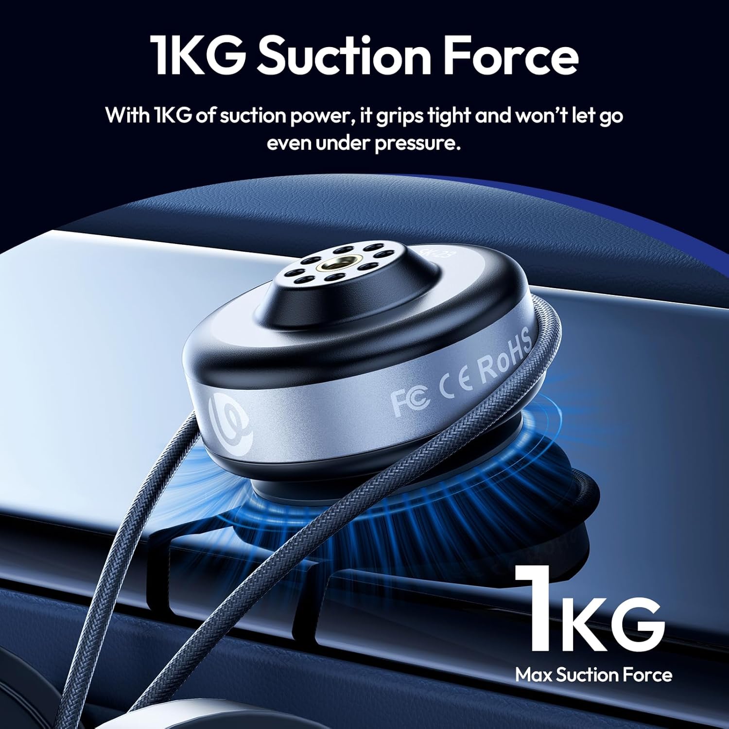 ULANZI SK-23 Electric Camera Suction Cup Mount