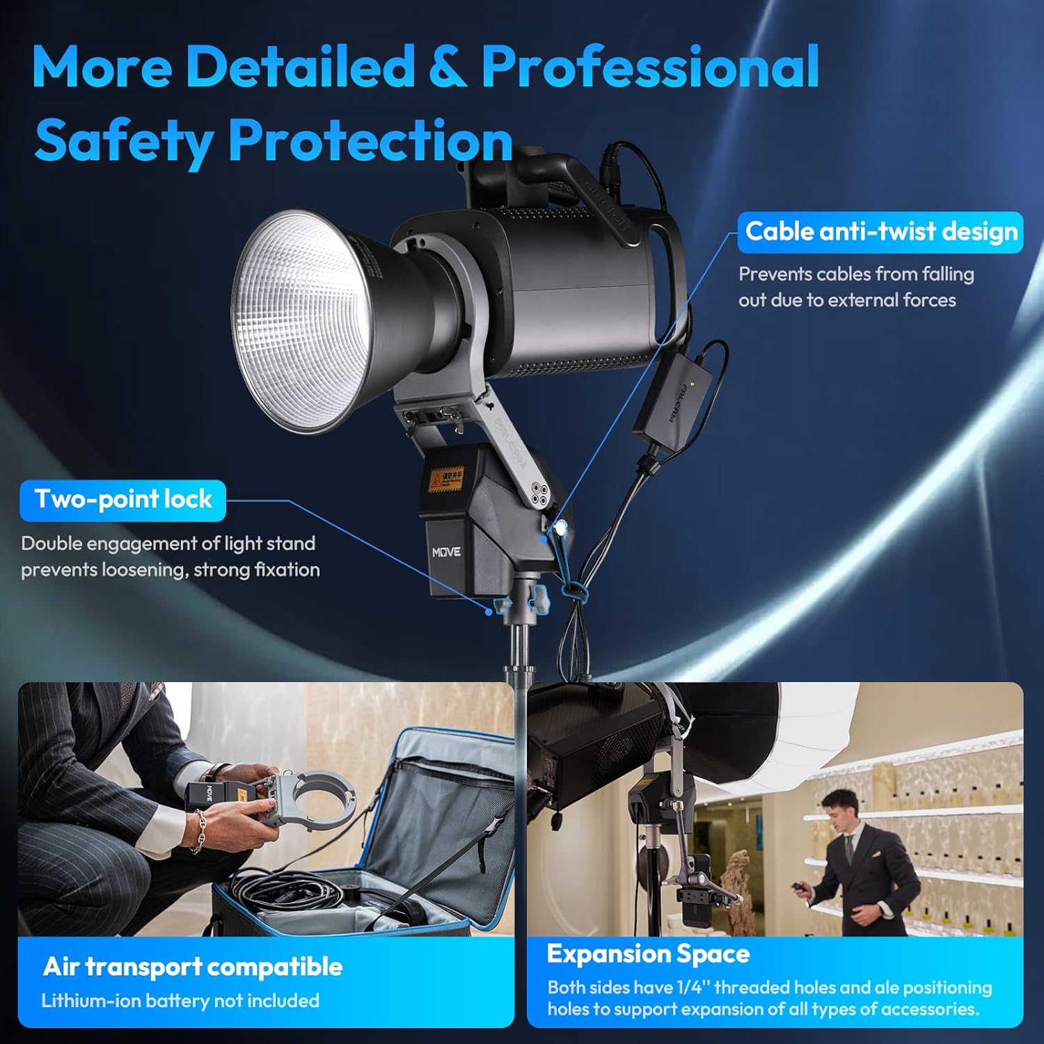 ULANZI FALCAM Move LightGo Remote Control Lighting System