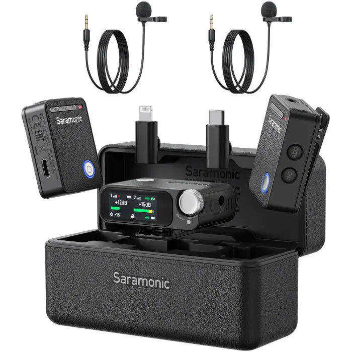 Saramonic Ultra 2-Person Wireless Microphone System with Timecode