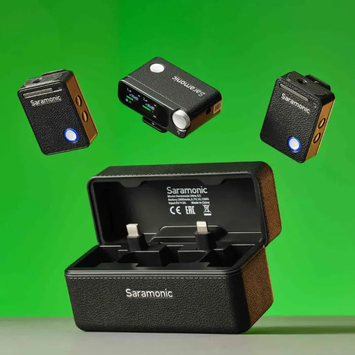 Saramonic Ultra 2-Person Wireless Microphone System with Timecode