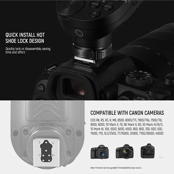 NEEWER QPRO-C TTL Wireless Trigger for Canon