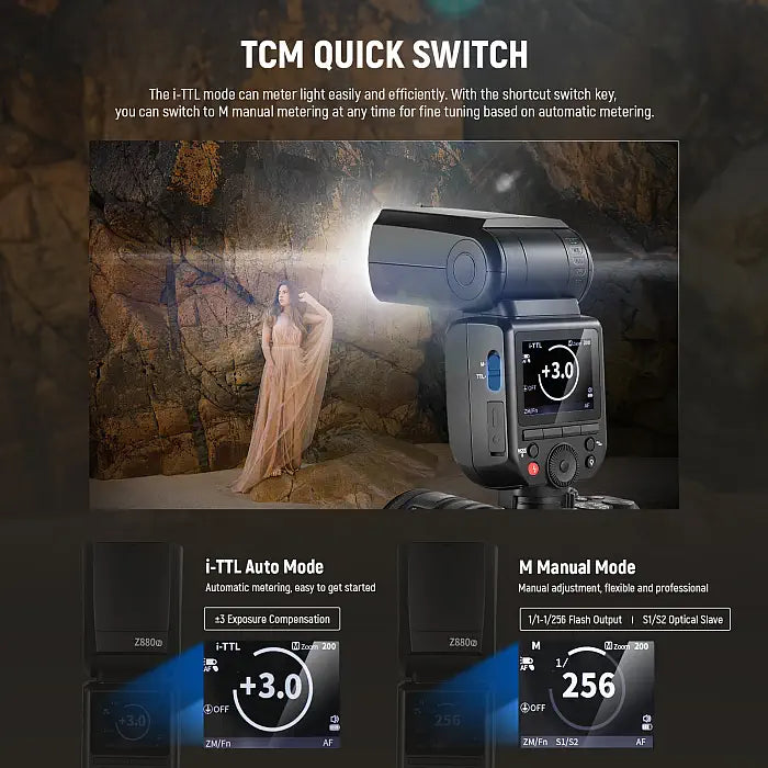 NEEWER Z880-C Speedlite Flash for Canon 2.4G TTL