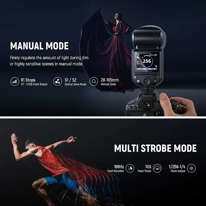 NEEWER Z2-C TTL Round Head Flash Speedlite for Canon