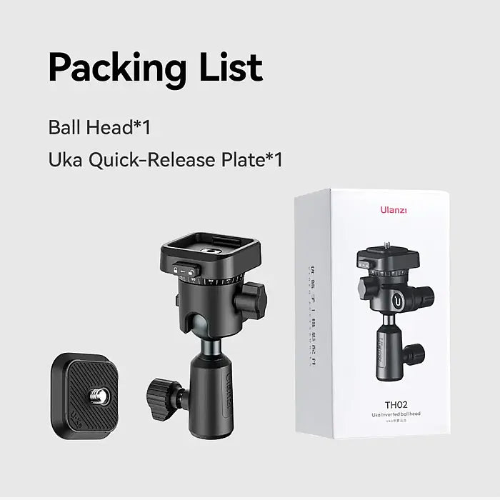 Ulanzi TH02 Uka Inverted Ball Head