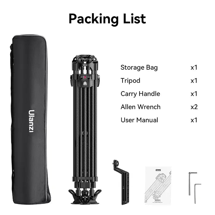 Ulanzi T047 Video Fast Heavy Duty Tripod