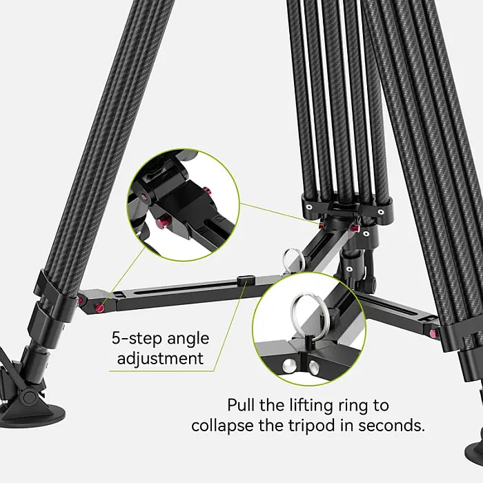Ulanzi T047 Video Fast Heavy Duty Tripod