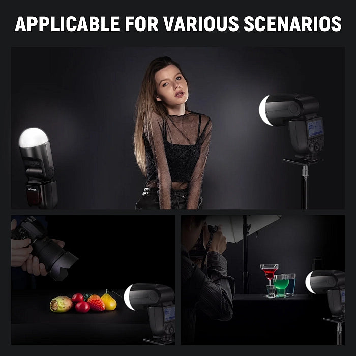 NEEWER Magnetic Dome Diffuser for Z Speedlite Flashes