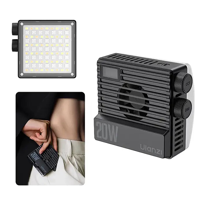 Ulanzi LE20 20W Pocket RGB Video Light