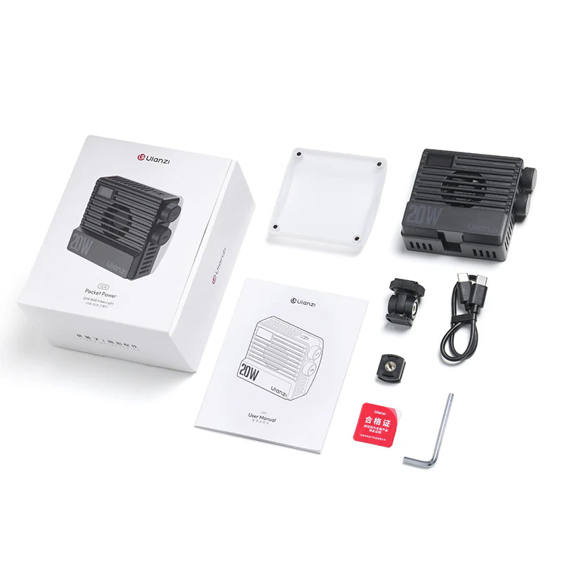 Ulanzi LE20 20W Pocket RGB Video Light