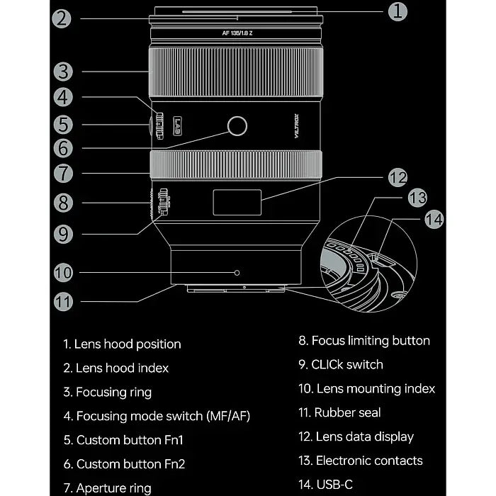 Viltrox AF 135mm F1.8 LAB for Nikon Z-Mount
