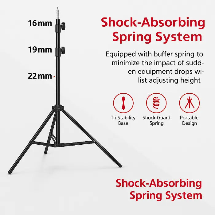 FX Studio 200cm Portable Steel Light Stand