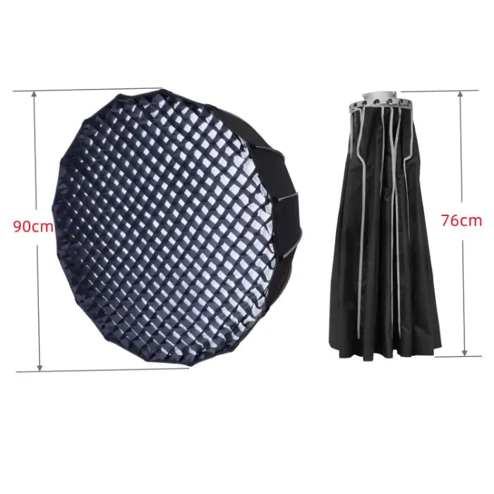 FX Studio Professional P-Line Deep Parabolic Softbox with Grid