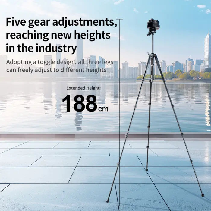 FxStudio T188 Camera Tripod - Black | 2B Egypt