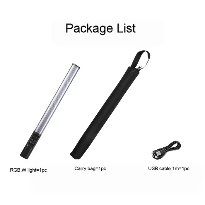 NiceFoto TC-209 10w RGB LED video light Tube