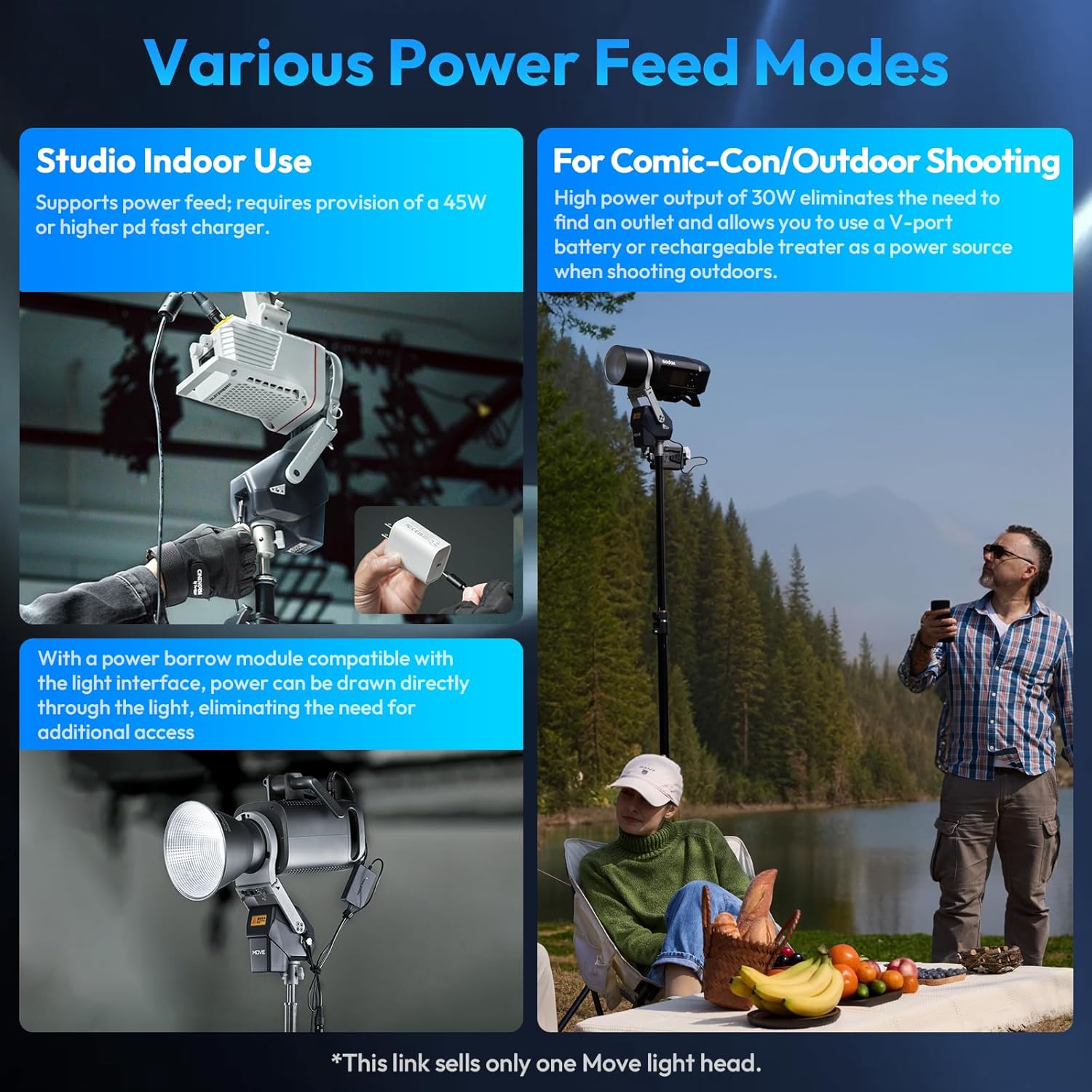 ULANZI FALCAM Move LightGo Remote Control Lighting System