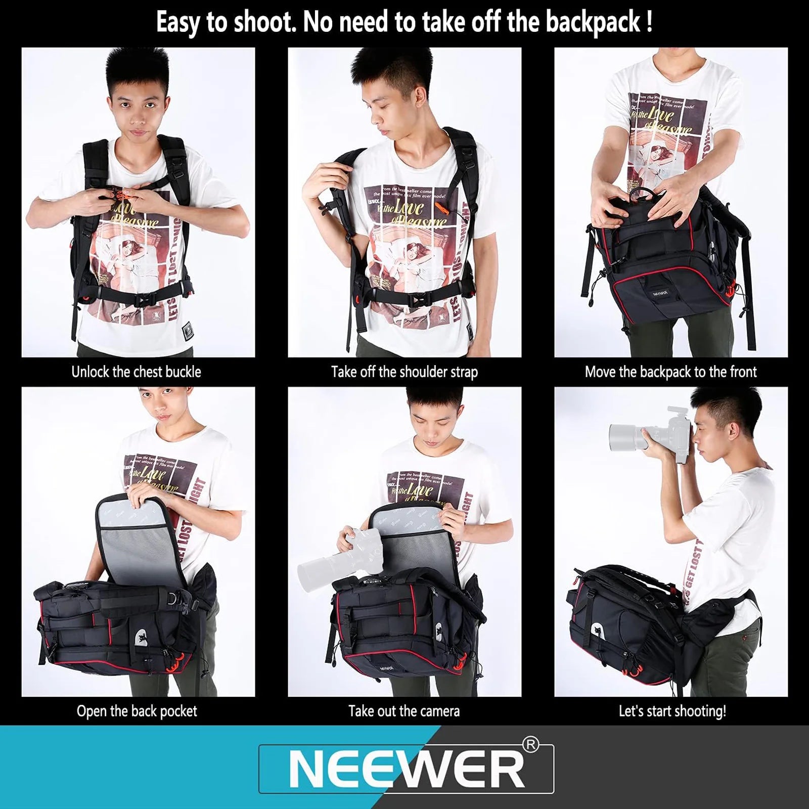 NEEWER Pro Camera Backpack