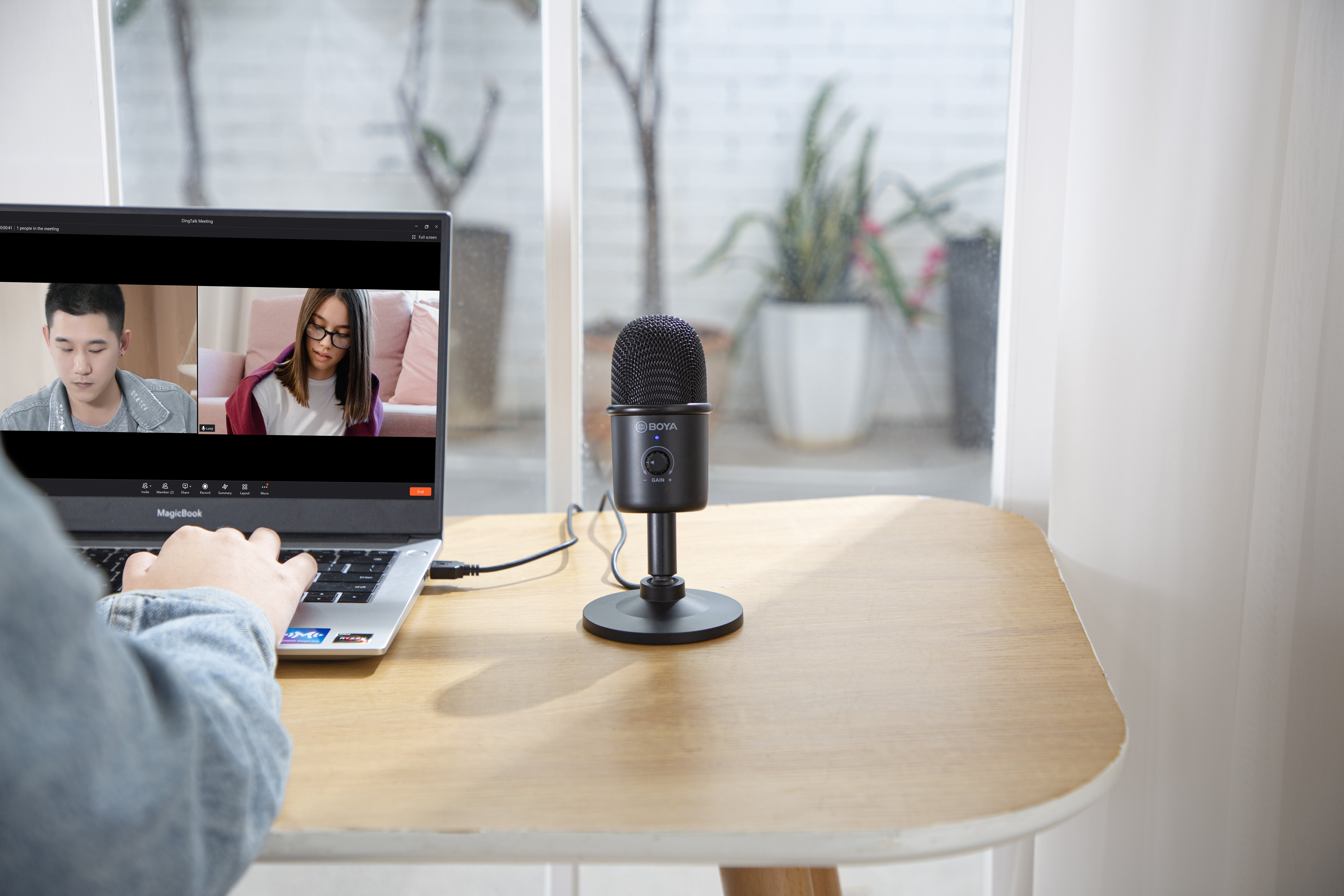 BOYA BY-CM3 Desktop Cardioid USB Microphone