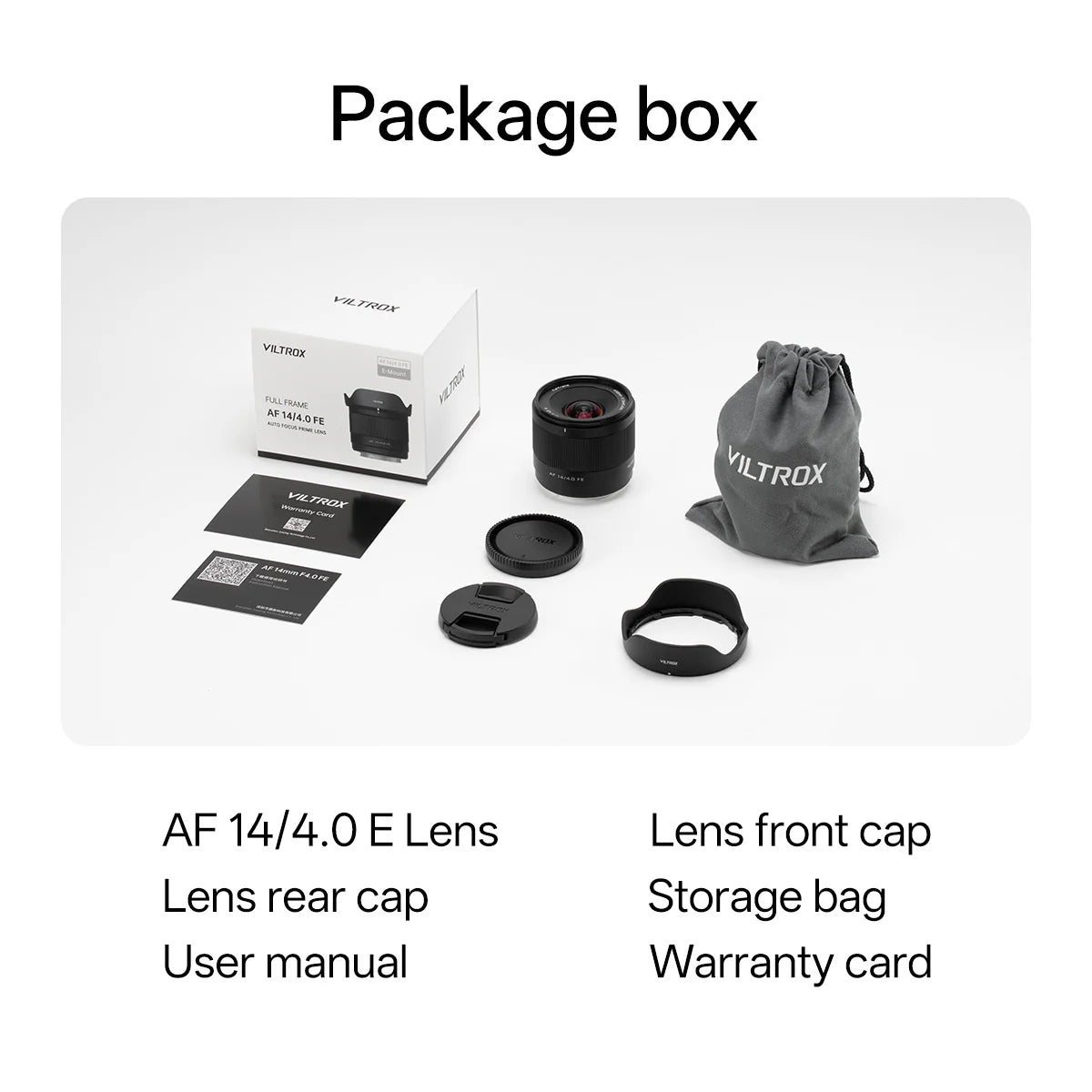 Viltrox AF 14mm F4.0 Air Full-Frame Lens for Sony E-mount