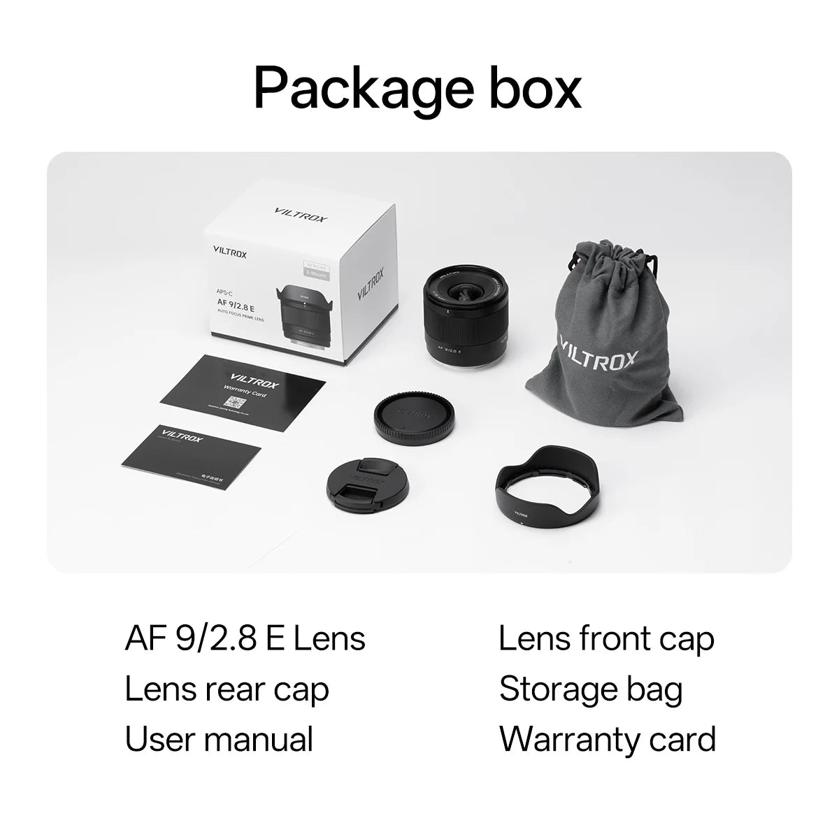 Viltrox AF 9mm F2.8 Air APS-C Lens for Sony E-Mount