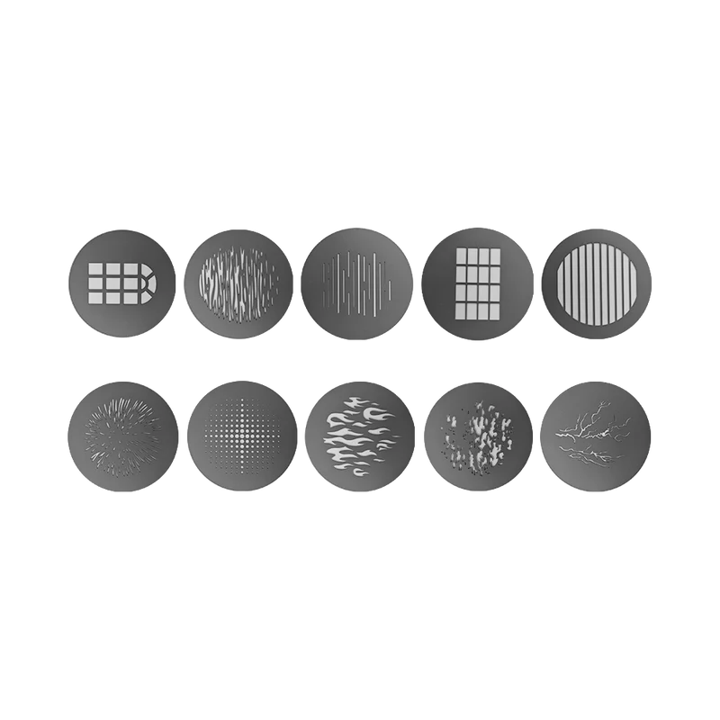 Aputure Spotlight Max 10-Piece Gobo Kit