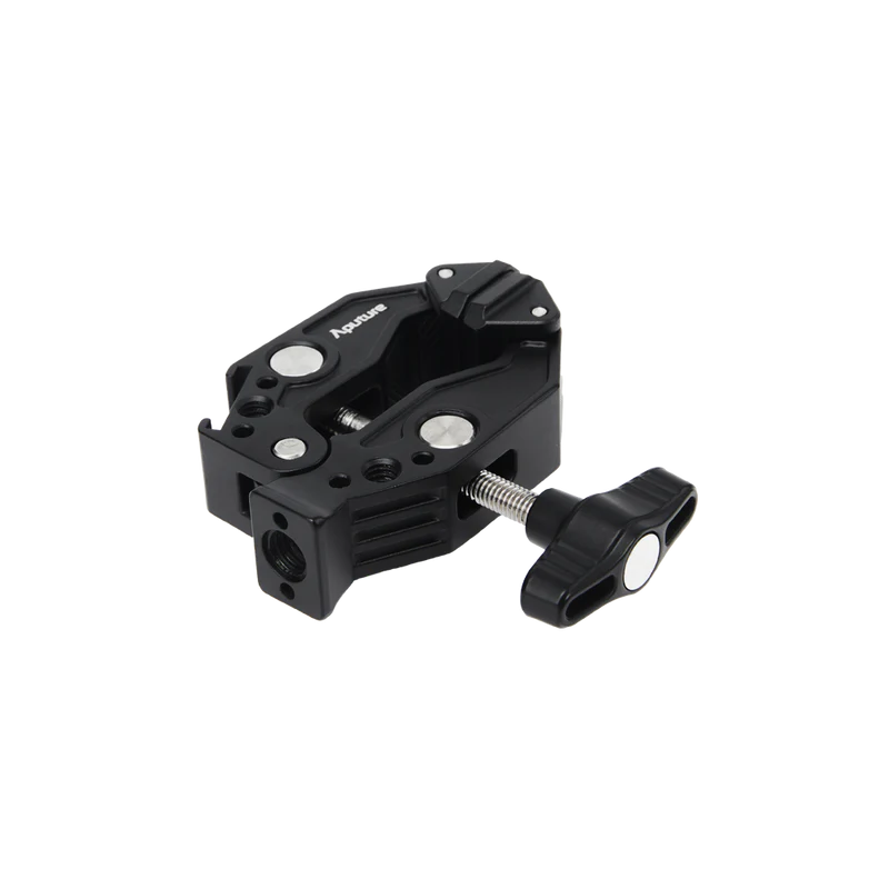 Aputure Super clamp with 3/8in anti-rotating pin thread