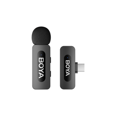 BOYA V10 - 1 Person Wireless Microphone (1 TX + USB-C RX)