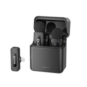 BOYA V3 - 2 Person Wireless Microphone (2 TX + IOS RX + Charging Case)