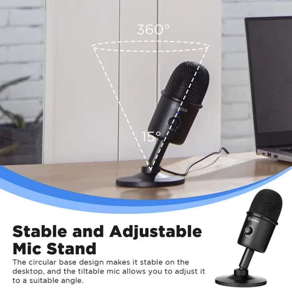 BOYA BY-CM3 Desktop Cardioid USB Microphone