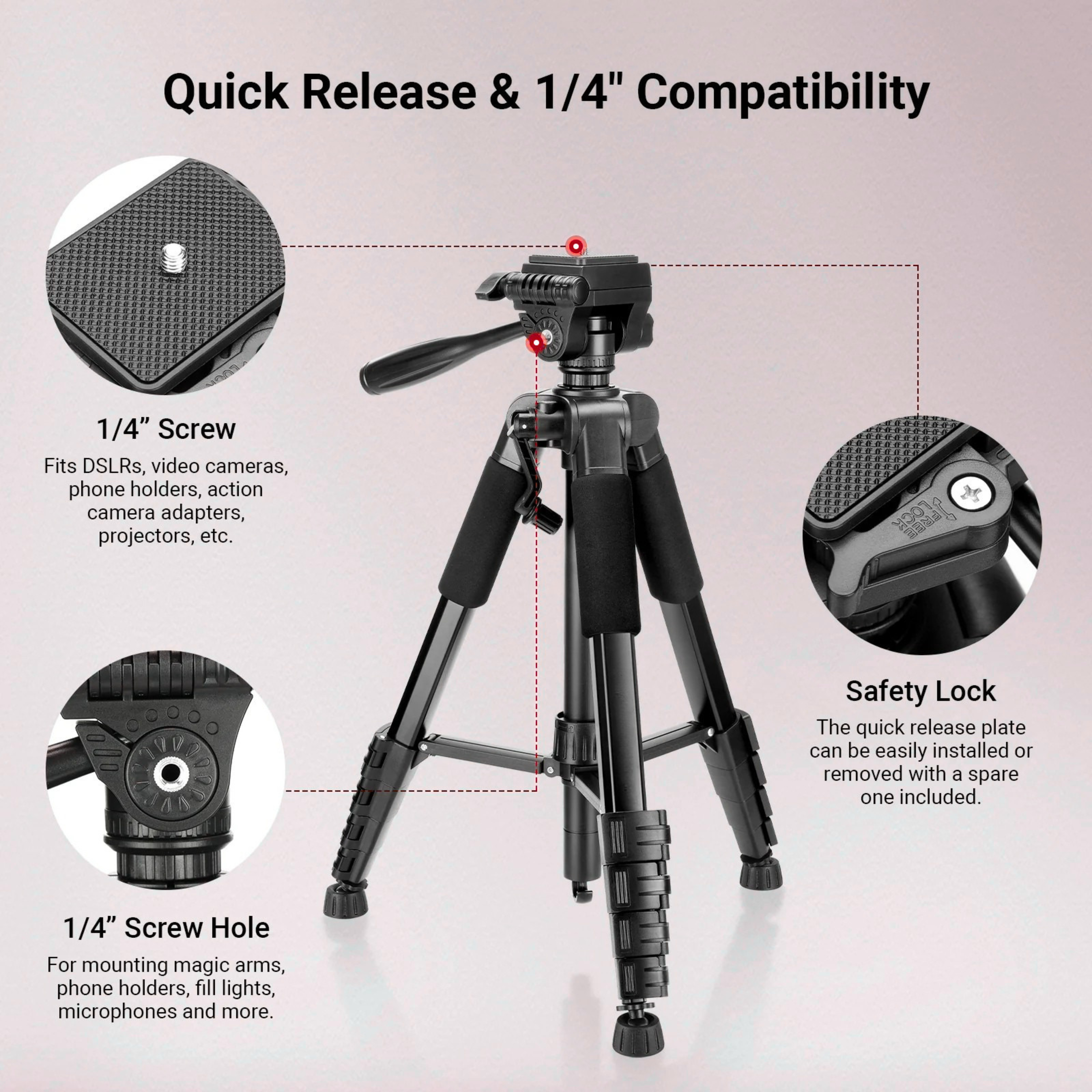 FX Studio T186 Camera Tripod
