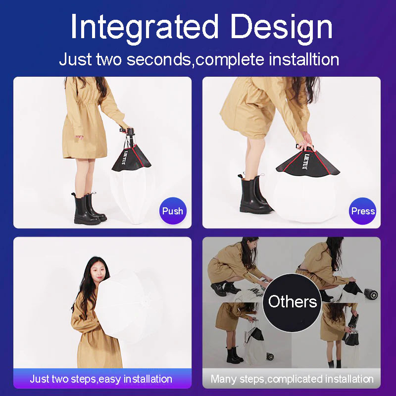 FX Studio 65cm Lantern Softbox – 100W RGB