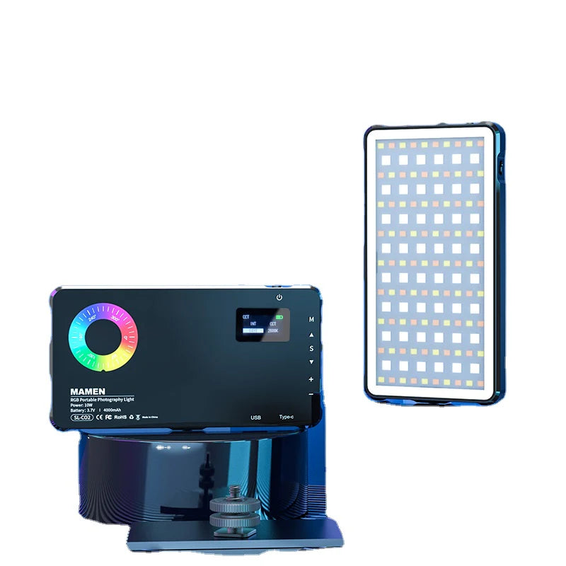 Mamen SL-C02 Spotlight  RGB LED Fill Light
