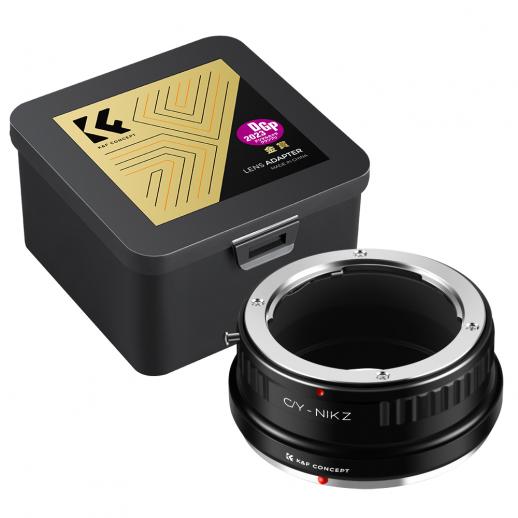 K&F Concept Contax/Yashica (C/Y) to Nikon Z Lens Mount Adapter (KF06.370)