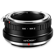 K&F Concept Nikon F (AI / AI-S / AF) to Nikon Z Lens Mount Adapter (KF06.372)