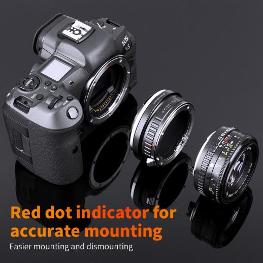 K&F Concept Pentax PK Lens to Canon RF Adapter