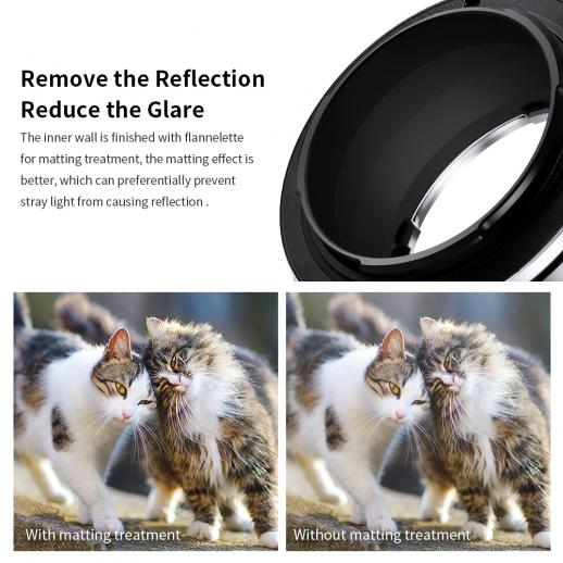 K&F Concept Leica R Series Lens to NEX FIT PRO Camera High Precision K&F Concept Lens Mount Adapter