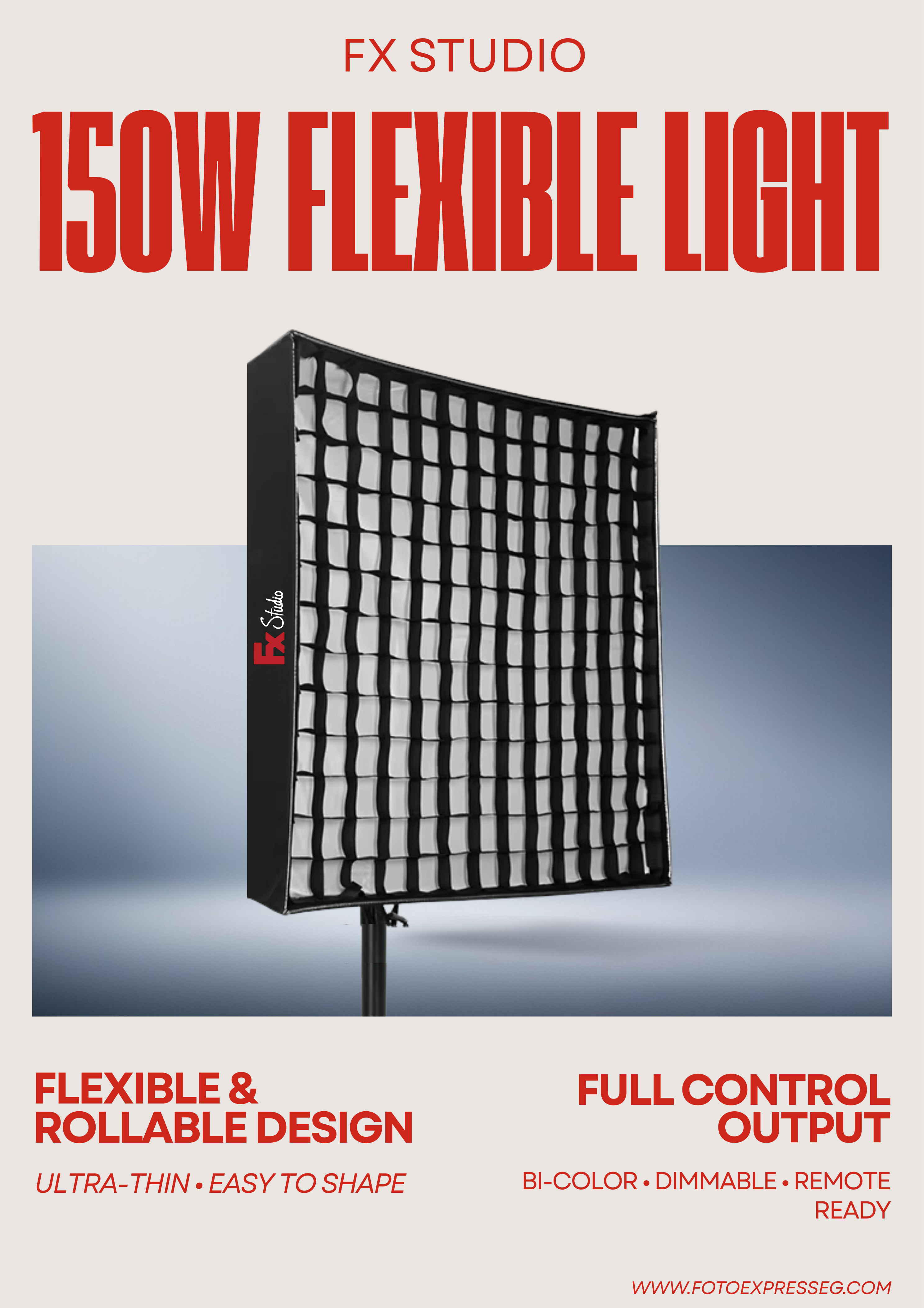 Fx Studio 150W Flexible Light