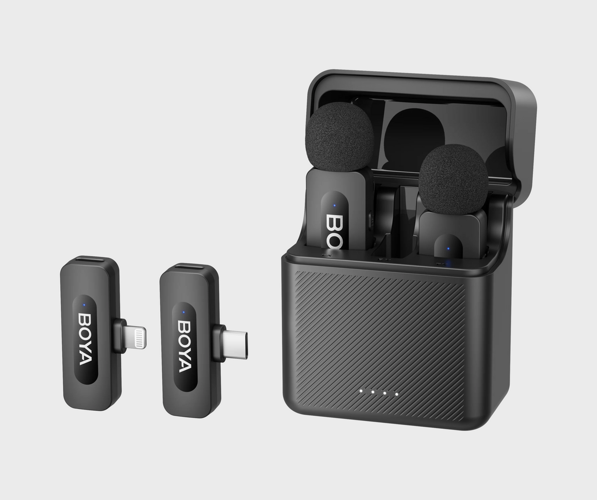BOYA V3 Combo - 2 Person Wireless Microphone