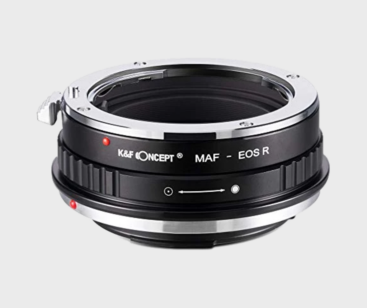 K&F Concept Lens Mount Adapter for Minolta MA AF Mount Lens to Canon EOS R Camera Body - KF06.381