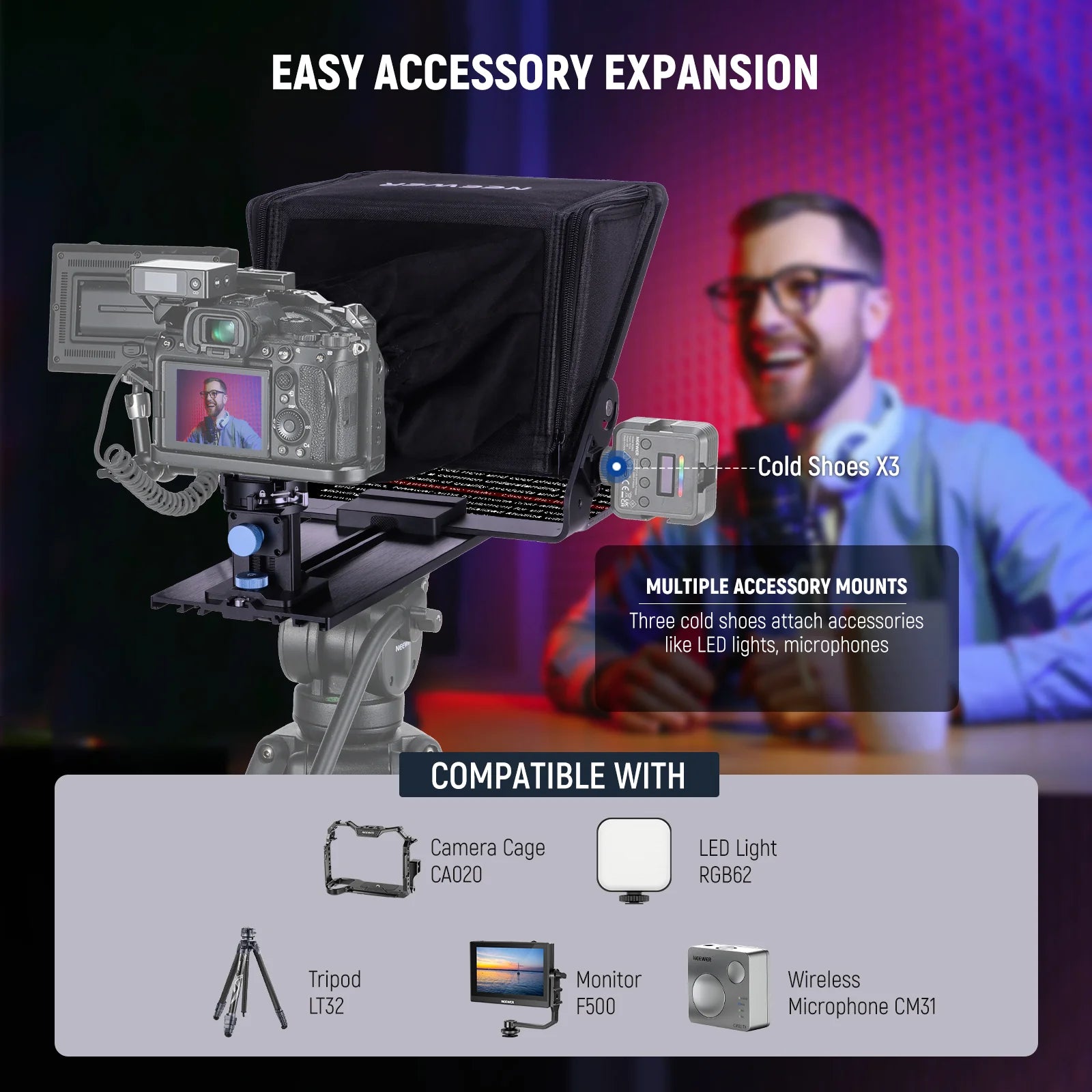 NEEWER X12II Remote Teleprompter