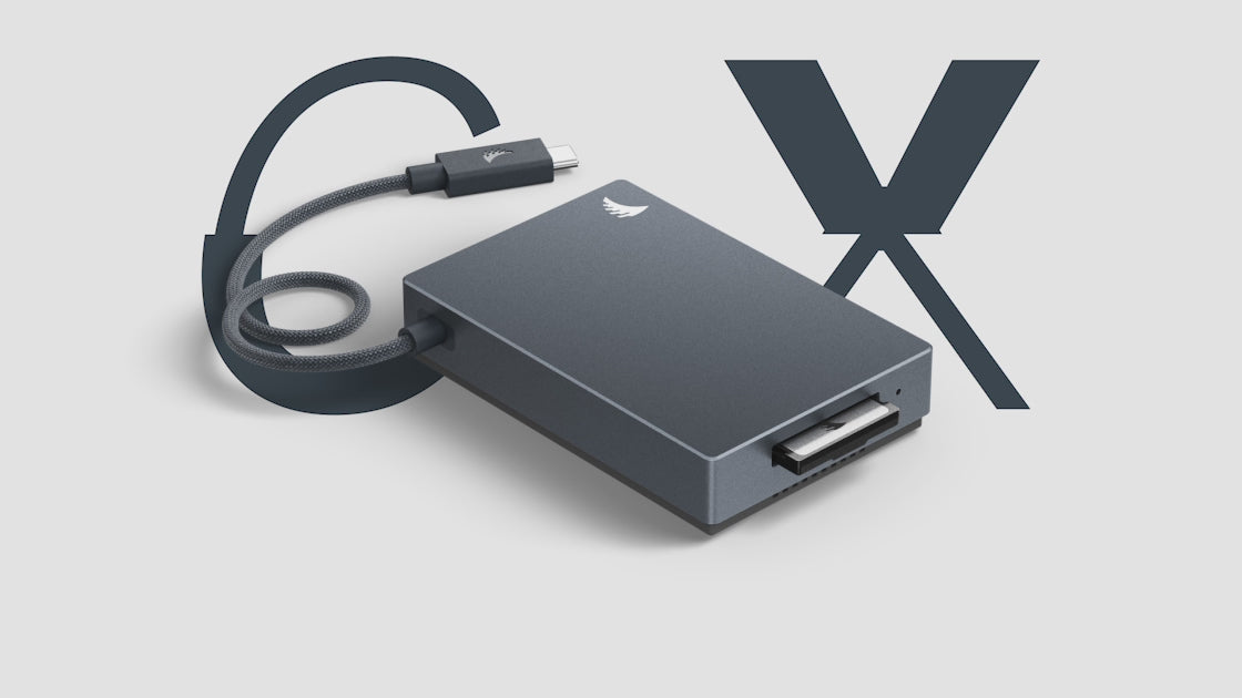 Load video: AngelBird Performance Card Reader CFexpress B