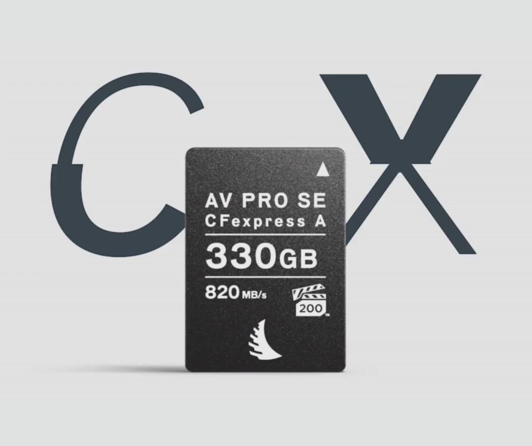 Load video: AngelbBird AV PRO SE CFexpress A 330 GB